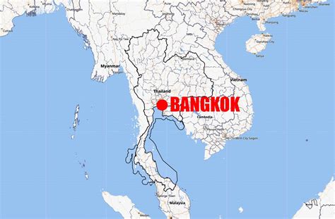 what is bangkok known for|where is bangkok located.